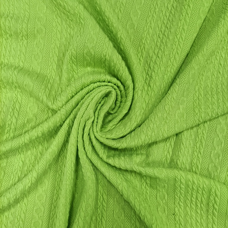 Poly span Jacquard Fabric