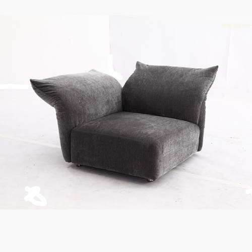 Sofa modular standar dengan bantal pintar