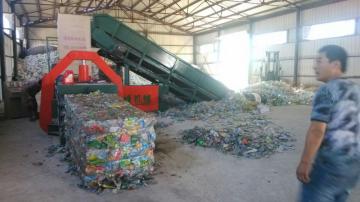 Plastic baler, Pet bottle baler, tyre baler