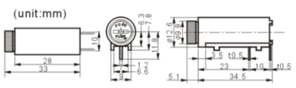 FBFH1112-1 fuse holder