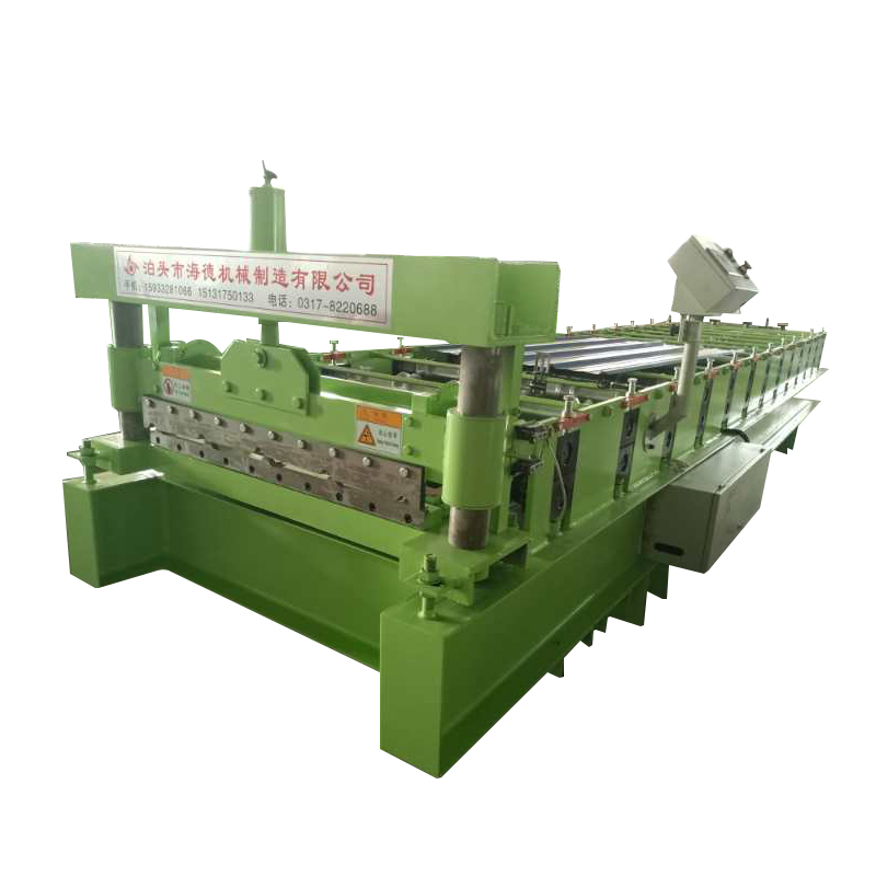 Touch screen IBR iron roofing sheet making machine price