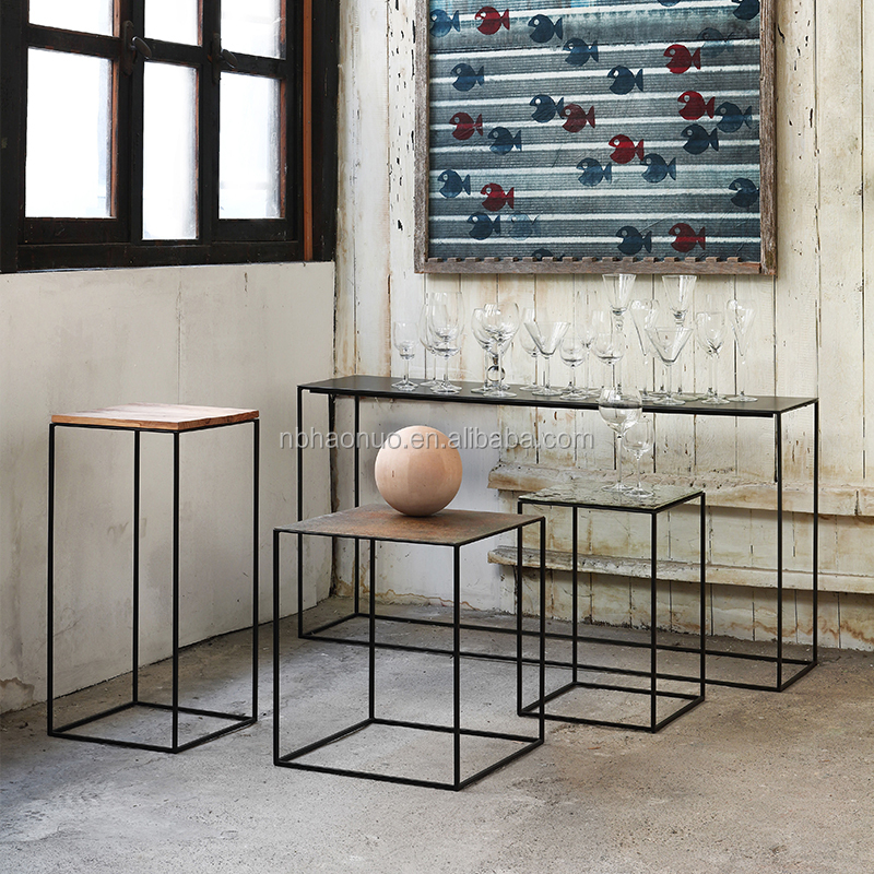 adorn article display frame, rectangular bar desk