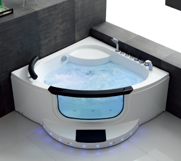 Hydro Water Therapy Luxury Massage Bathtub with Beautiful Lights