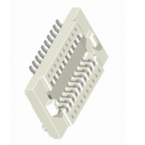 0,5 mm Board to board connector Vrouwelijke enkele groef