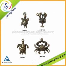Wholesale metal pendants charm for jewelry making metal pendants