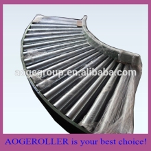 stainless steel gravity tapered carrying roller