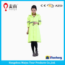 Maiyu waterproof windbreak women's trench rain jacket