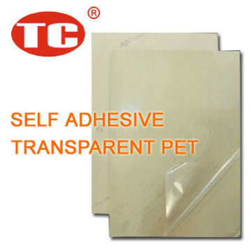 Self Adhesive Transparent Polyester Film 50 Microns