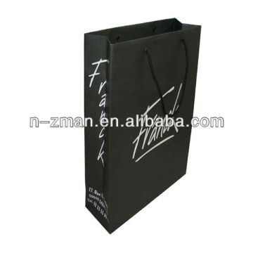 Black Paper Bag,Laminated Paper Bag,Paper Printed Bag