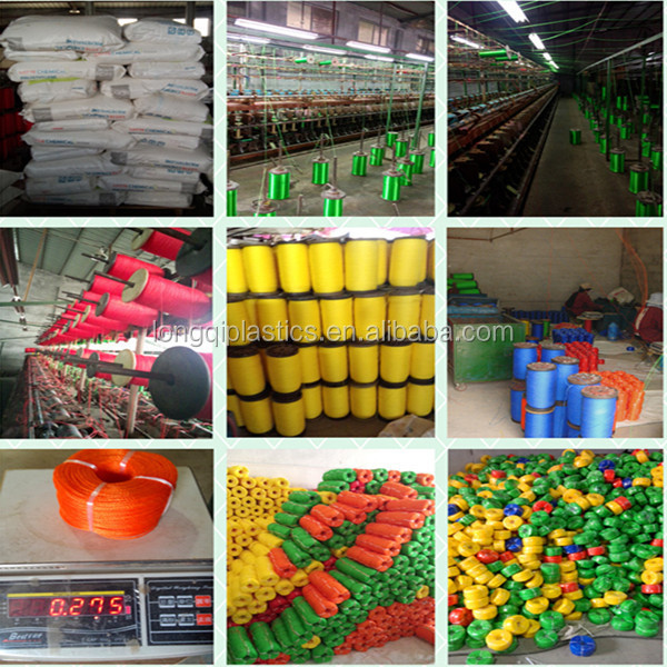 types of fishing nets twine/hdpe monofilament yarn for Soccer,football artificial grass