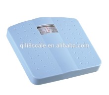 125kg plastic mechanical bathroom scale for personal scale