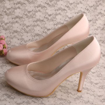 Nude Platform Heels for Women Size 7