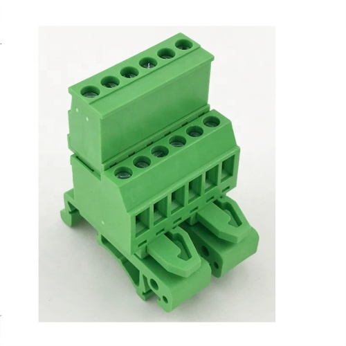 Door cabinet Pluggable Din rail mounted terminal block