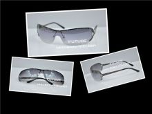 Black Mono Aviator Sunglasses