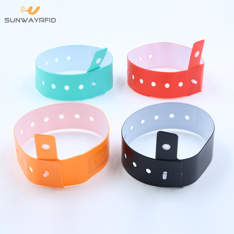 una vez use pulseras RFID one time use RFID Wristbands
