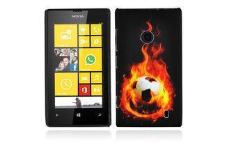 Unique Fire Football Hard Nokia Mobile Phone Cases ,  Nokia