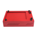 Red CoffeeSeries Coffee Ground Knock Box para armazenamento