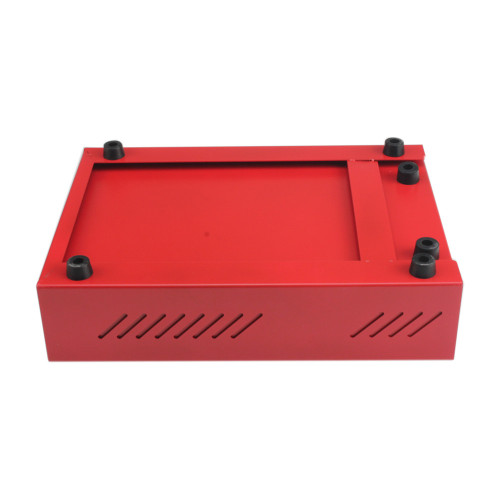 Red CoffeeSeries Coffee Ground Knock Box for Storage