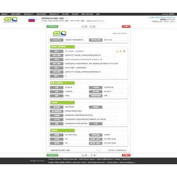 Resina Rusia Importación Datos Aduanales