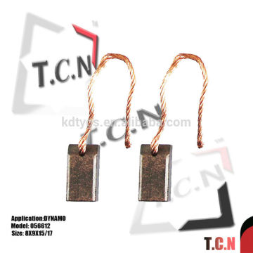 Copper-carbon brushes for motors DYNAMO CARBON BRUSHES