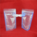 Custom printed snack spout bag plastic liquid standing-bag