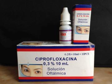 Ciprofloxacin Eye Drops/Ophthalmic 0.3%/10ml