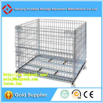 2015 Best-Selling Heavy Duty Galvanized Wire Folding Container