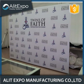 Exhibition modular aluminum backdrop display wall stand