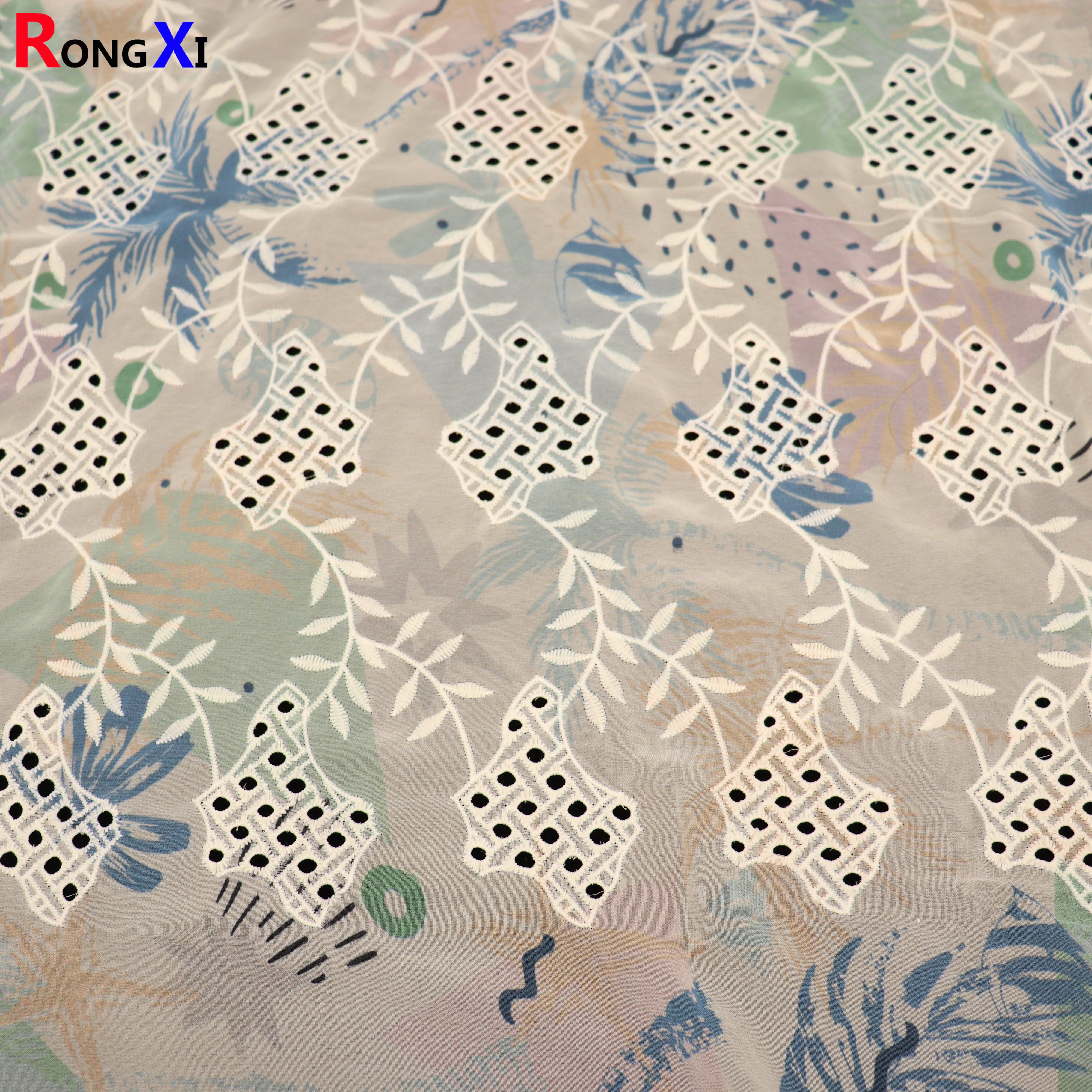 RXF1923 New Design Silk Chiffon Fabric With Great Price     *New Design Silk Chiffon Fabric With Great Price  available in many colors, we could dye you wanted. *we supplier lace ,neck lace ,lace fabric to Wal-mart ,Target *Alibaba Protect deal. 17years factory experience. available in many colors, you pick up the color * This fresh embroidery lace is perfect for garment accessories decoration, apparel, curtain, home decor , table fabric.wedding dress ...etc.  *Color Fastness: more than 4degree.  *We could process overfeed, do preshrunk for you. 1.Product Type: 	  New Design Silk Chiffon Fabric With Great Price 2.Material: 	 cotton 60S 60S 90/88 COTTON VOILEswiss lace fabric swiss lace fabric swiss lace fabric 3.Technics: 	 Embroidered  swiss lace fabric swiss lace fabric swiss lace fabric 4.Feature: 	 Eco-Friendly, FLEXABLE SIZE, CUSTOMSIZED PERSONAL SIZE 4.Decoration:  	 for apparel, curtain, home textile, table, cushion, SAREE 6.Color: 	 any color available. custom services 7.Width: 	 vaild embroidery part :130cm, total width :around 140cm 8.MOQ: 	 1yds 9.Chiffon Fabric With Great Price