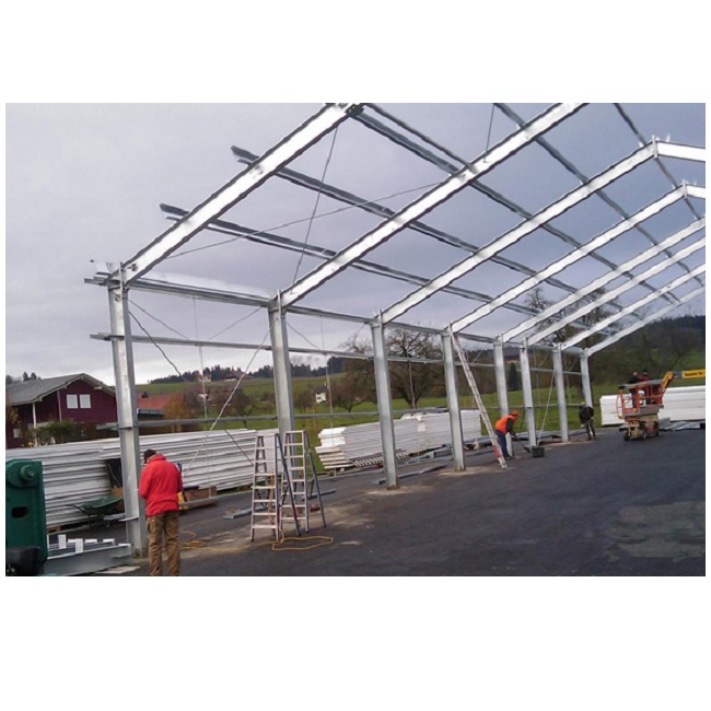 Steel Building Construction Prefabricated Galvanized Metal H Steel Column