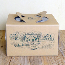 Birthday cake box paper