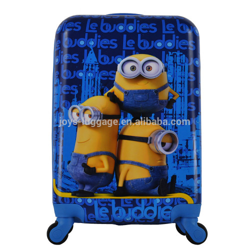 2015 newest children abs/pc 19 inch suitcase