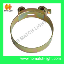 Punching Cast Iron Pipe Clamp