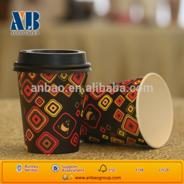 paper coffee cup(QS,LFGB,FDA,FSC,ISO Certification)