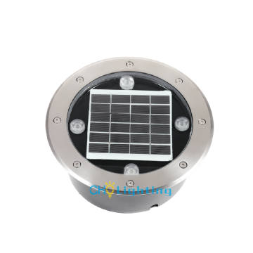 Outdoor IP67 RGB 4W/6W LED Solar Inground Light