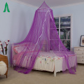 Purple Princess Mosquito Net Bed Canopy With Ribbon