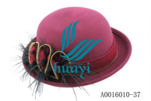 Trendy womens bowler hat for sale