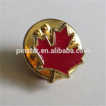 Vintage enamel pin badge badges Canadian Flag Canada and Maple Leaf