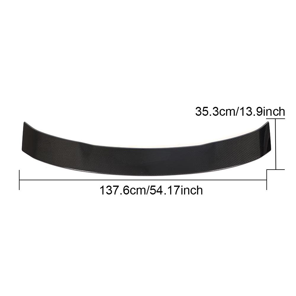 Modify Luxury Dry Carbon Fiber Car Duck Wing Spoiler for Porsche 911 991 Carrera 4 S 4S Coupe 2-Door
