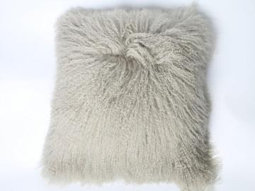 Curly Lamb Fur Pillow