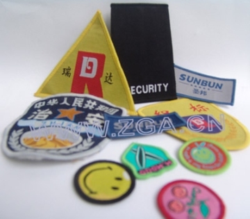 Embroidered badge,Garment  Label