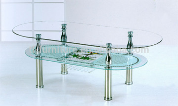modern round glass dining table