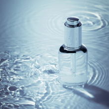 Customized Empty Crystal Cosmetic Glass Spray Perfume Bottle