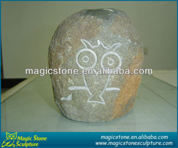 stone brush pot