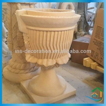 Artificial sandstone flowerpot