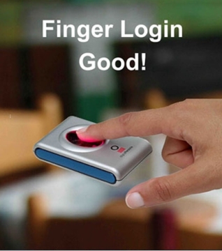 Digital personal fingerprint reader