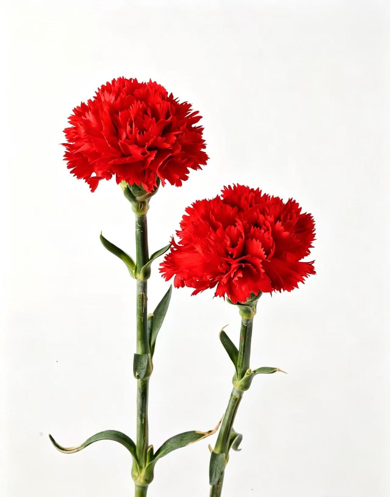 একমুখী লাল কার্নেশন Single-headed Red carnation