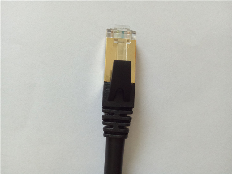 Cat7イーサネットケーブル30mウォールプレートパッチケーブル