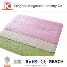 anti slip bathtub mat in rubber/silicone