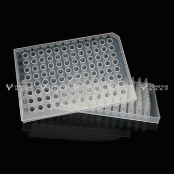 96 gut PCR-Platten klar 0,2ml